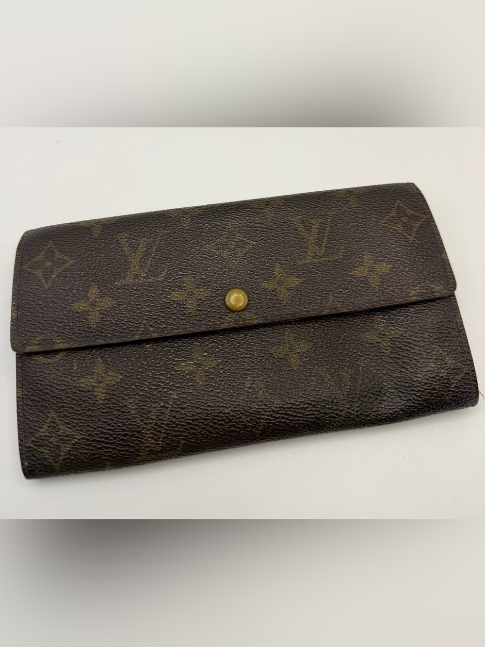 Vintage Louis Vuitton Monogram Long Wallet